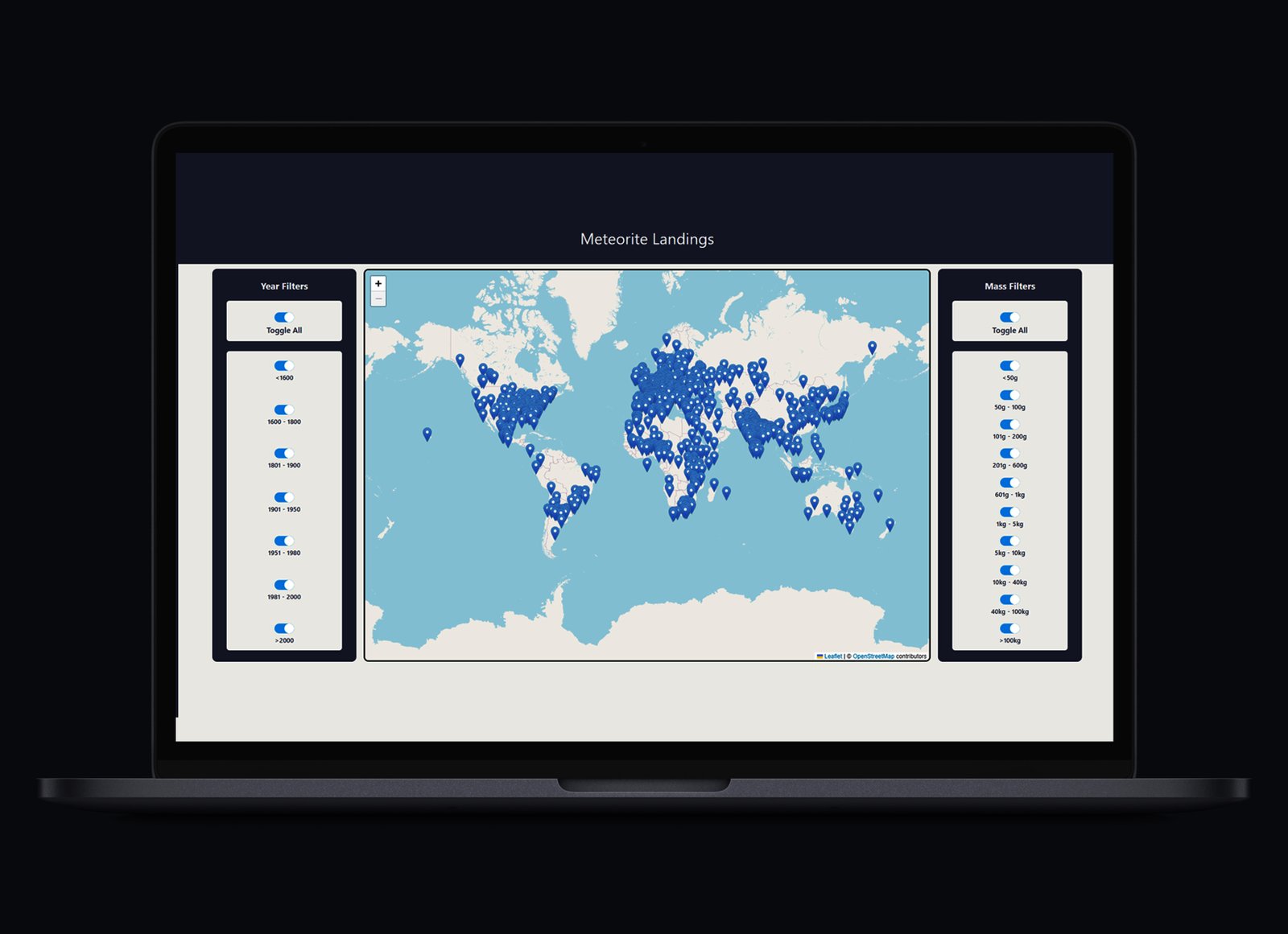 Meteor Map